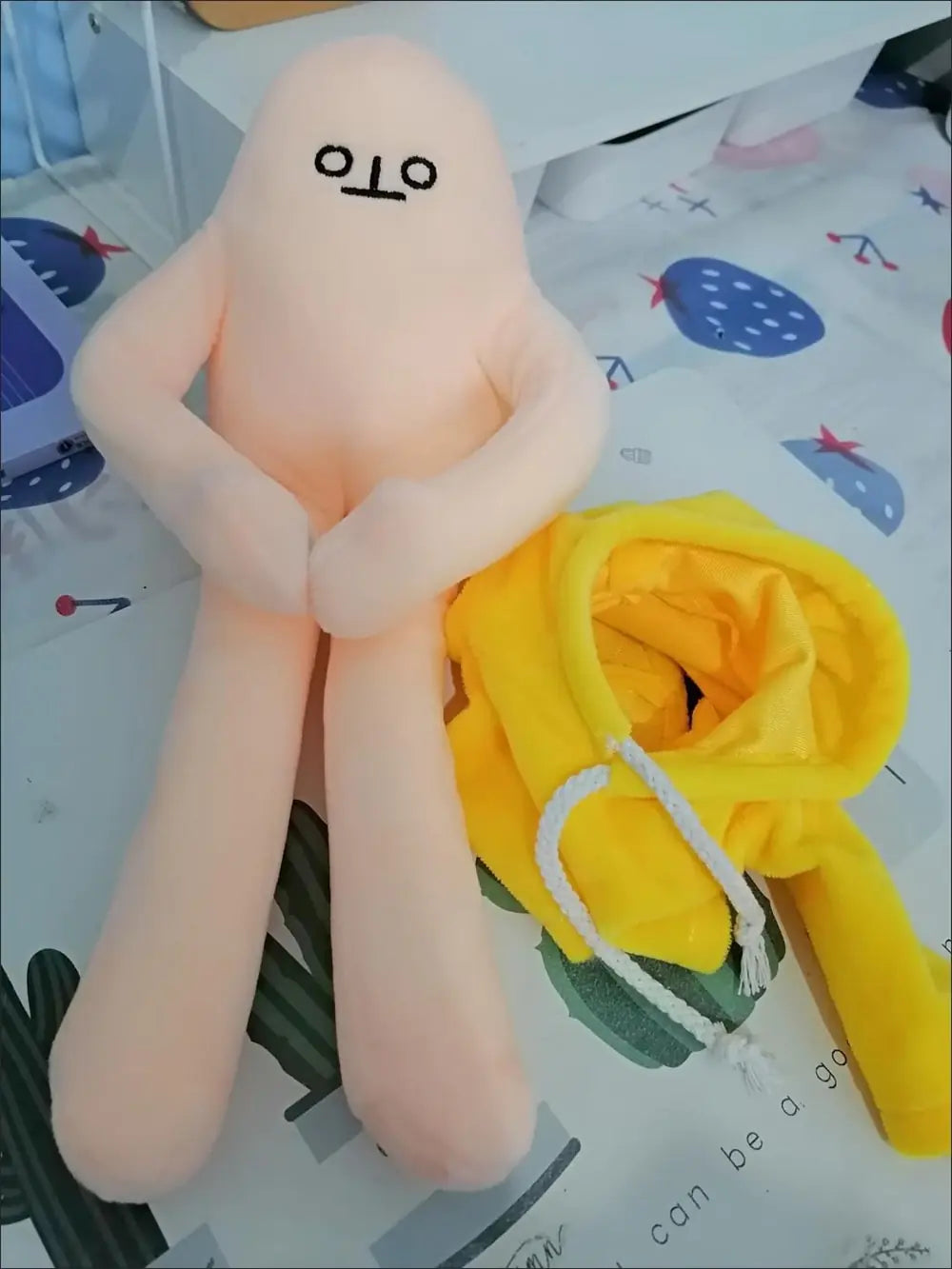 Soft Stuffed Banana Doll